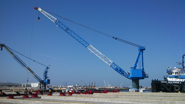 ساختار شبکه ساختار بوم پورتال Crane.jpg Lattice Structure Boom Traveling Portal Crane.jpg